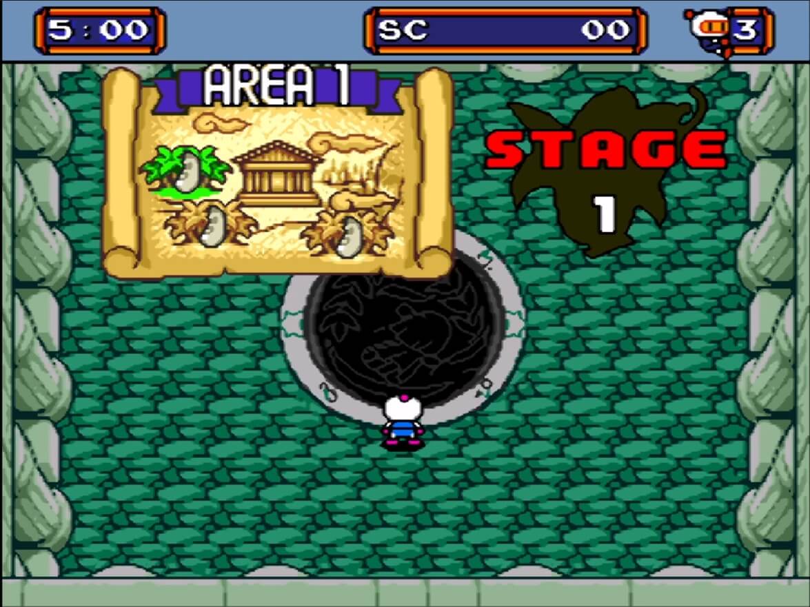 Mega Bomberman - геймплей игры Sega Mega Drive\Genesis